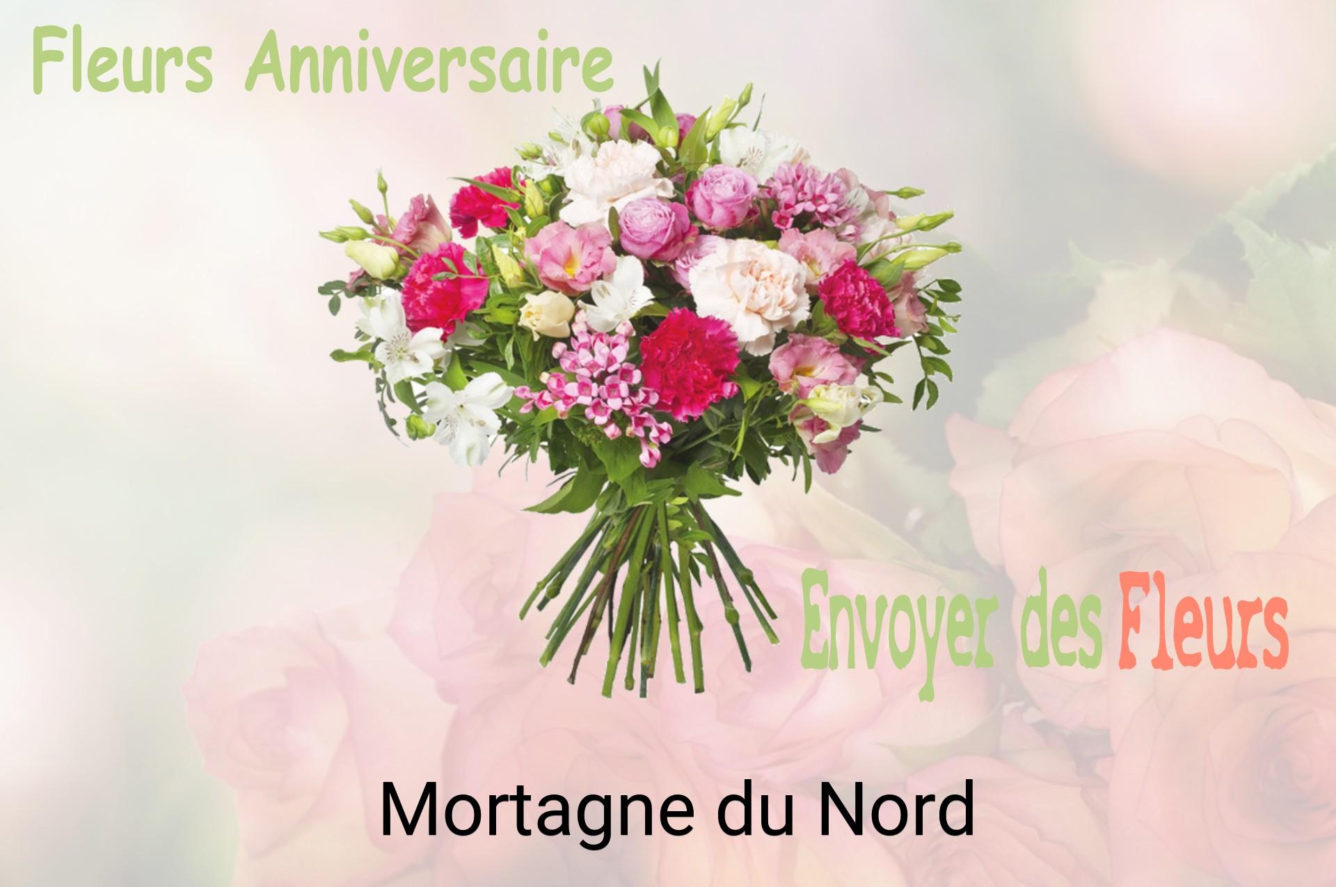 Bouquet de fleurs d’anniversaire livré à Mortagne-du-Nord